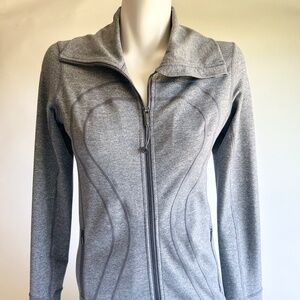 Lululemon Define Grey Full Zip Sport Jacket size 6